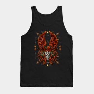 Creative powerful phoenix Tank Top